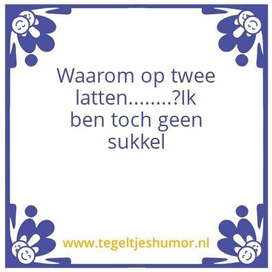 Tegeltje: Skieers