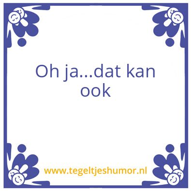 Tegeltje: Care