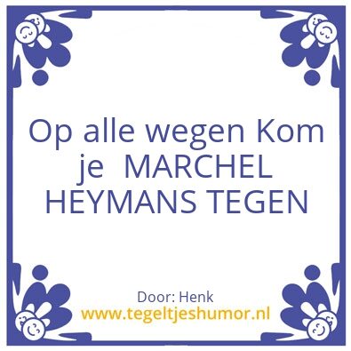 Tegeltje: HEYMANS