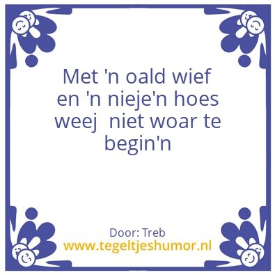 Tegeltje: Huus