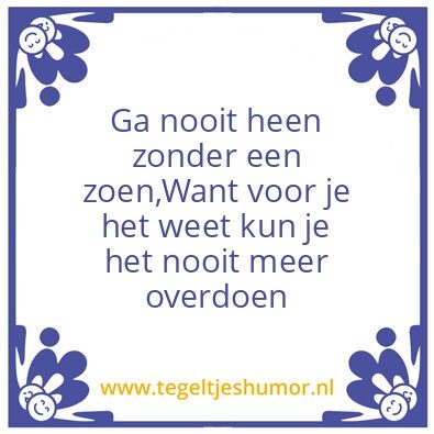 Tegeltje: Liefde