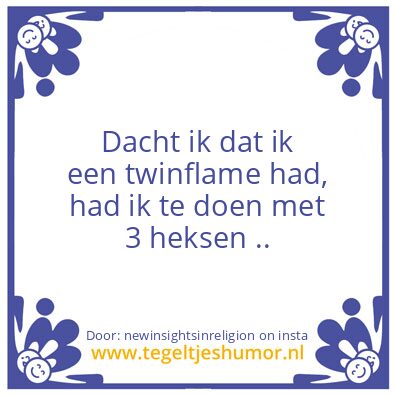 Tegeltje: Grap van de eeuw ..