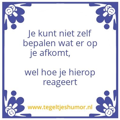 Tegeltje: Inspireatie