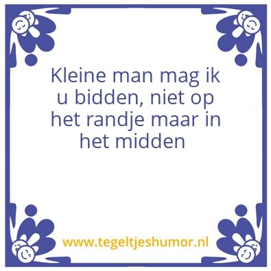 Tegeltje: Oma’s wijsheden