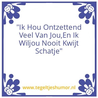 Tegeltje: pep