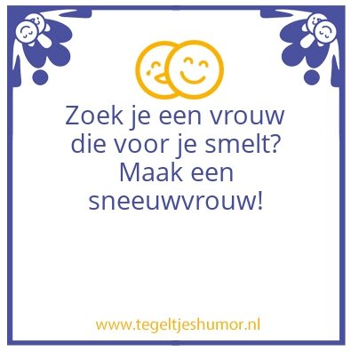 Tegeltje: Voor alle mannen