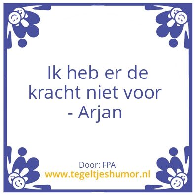 Tegeltje: Mooi