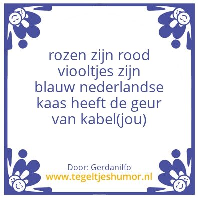 Tegeltje: Gerda