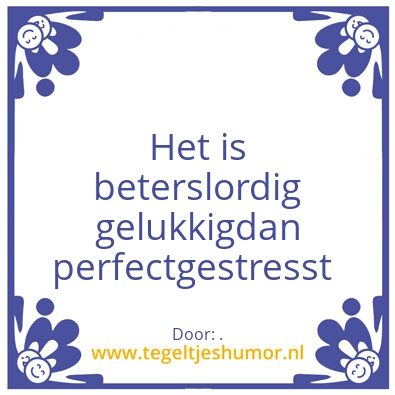 Tegeltje: .