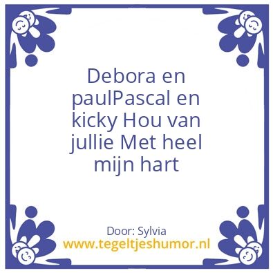 Tegeltje: Liefde
