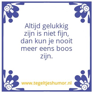 Tegeltje: Geluk3