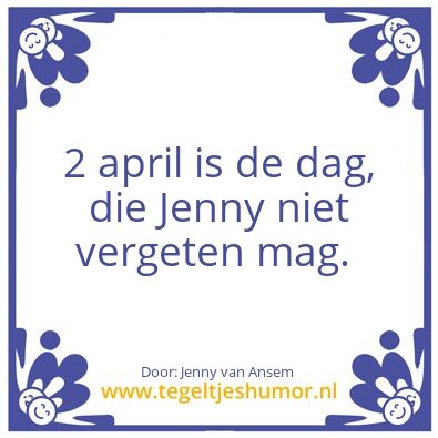 Tegeltje: Niet vergeten