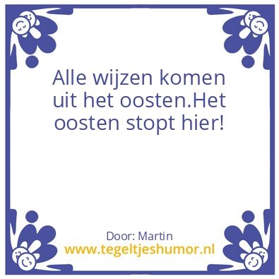 Tegeltje: 100% Tukker