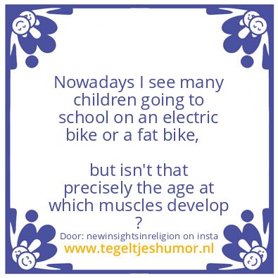 Tegeltje: Muscles
