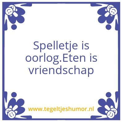 Tegeltje: Vriendschap