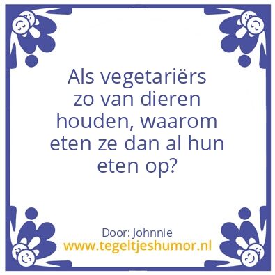 Tegeltje: Waarom?