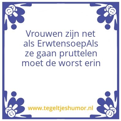Tegeltje: Vrouwen