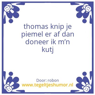 Tegeltje: konthaar