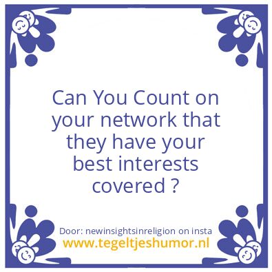 Tegeltje: Trust ?