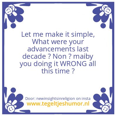 Tegeltje: What will you buy into ?