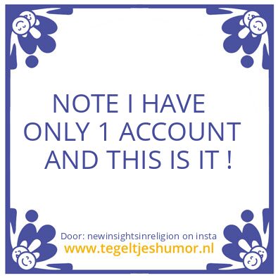 Tegeltje: NOTE