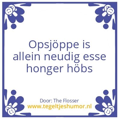 Tegeltje: spreuken