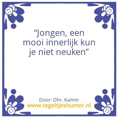 Tegeltje: Levenslessen