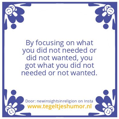 Tegeltje: Real Manifesting.