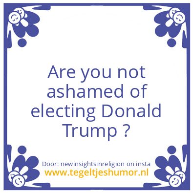 Tegeltje: Dum Donald,s actions