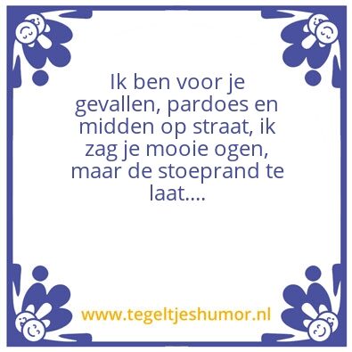 Tegeltje: Afgeleid ?