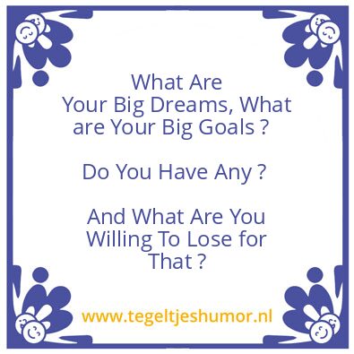 Tegeltje: Your Mindset