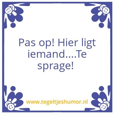 Tegeltje: S.T.