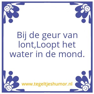 Tegeltje: Tegel