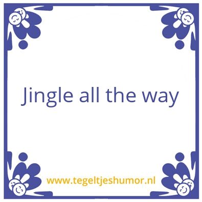 Tegeltje: Love