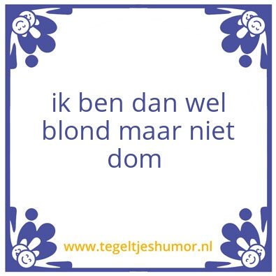 Tegeltje: serena