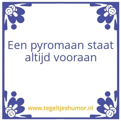 Tegeltje: Paul
