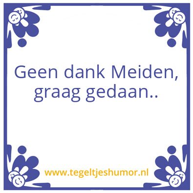 Tegeltje: Wim