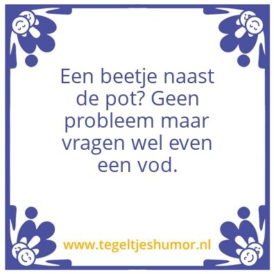 Tegeltje: nn