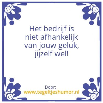 Tegeltje: Tegeltje