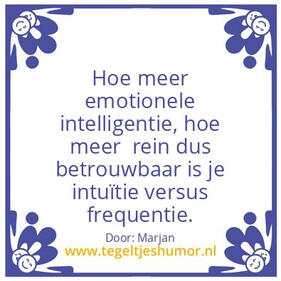 Tegeltje: EQ