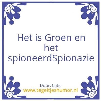 Tegeltje: Spi