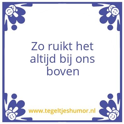 Tegeltje: surprise sanka