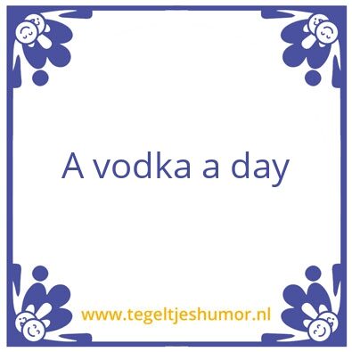 Tegeltje: Day