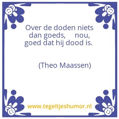 Tegeltje: Maassen