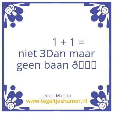 Tegeltje: Contractsbeeindiging