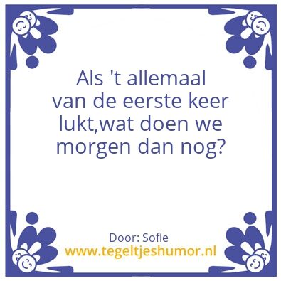Tegeltje: Slogan van Sint-Anna