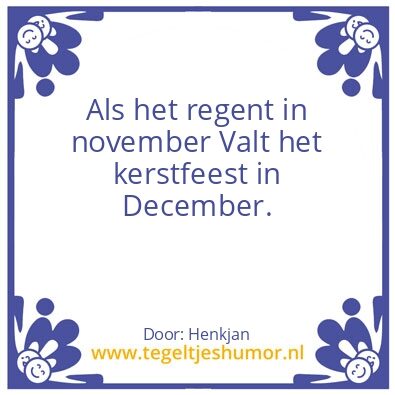 Tegeltje: Sterke tekst