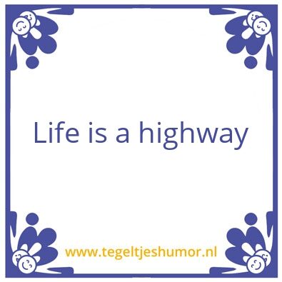 Tegeltje: Kachow