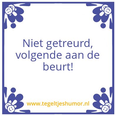 Tegeltje: BenB