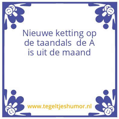 Tegeltje: ss